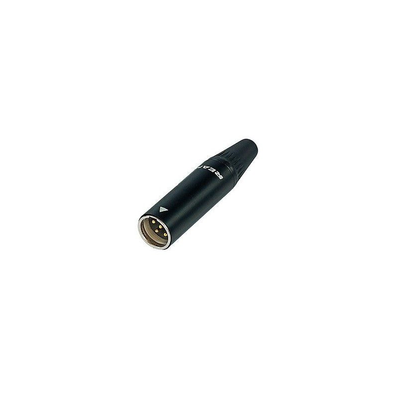REAN RT3MC-B - Conector Mini XLR Macho Aéreo - Tempo Shop