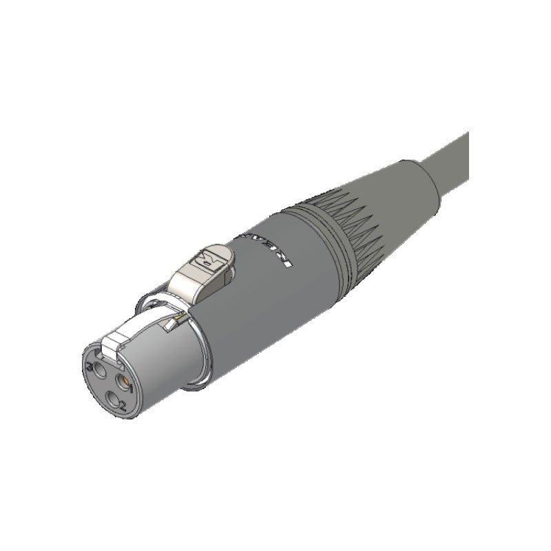 REAN RT4FC-B - Conector Mini XLR Hembra 4 Polos - Tempo Shop