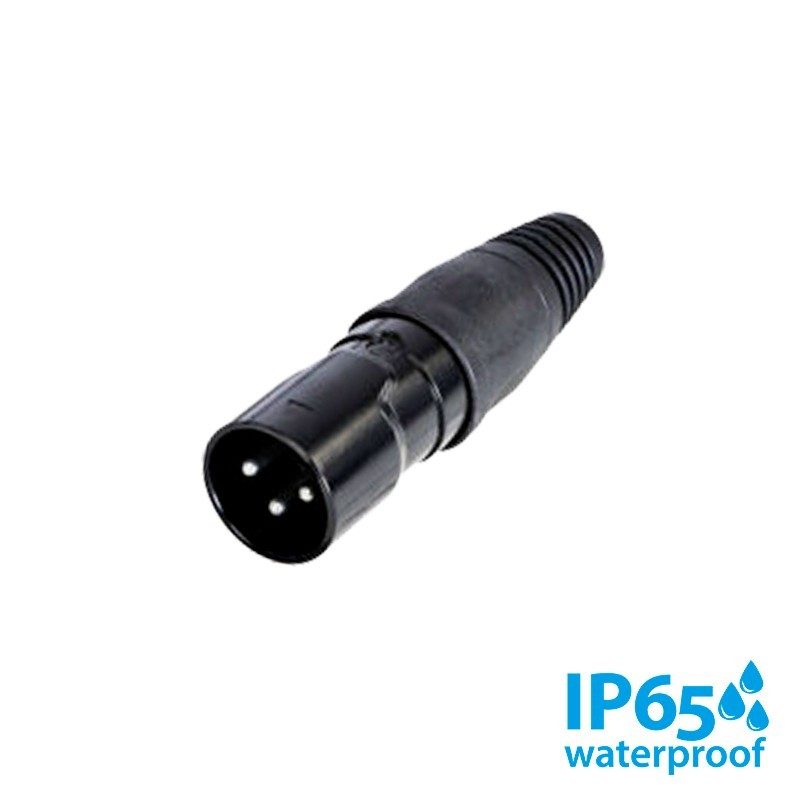 REAN XLR Z-Series - Conector Aéreo Macho 3 Pines IP65 - Tempo Shop