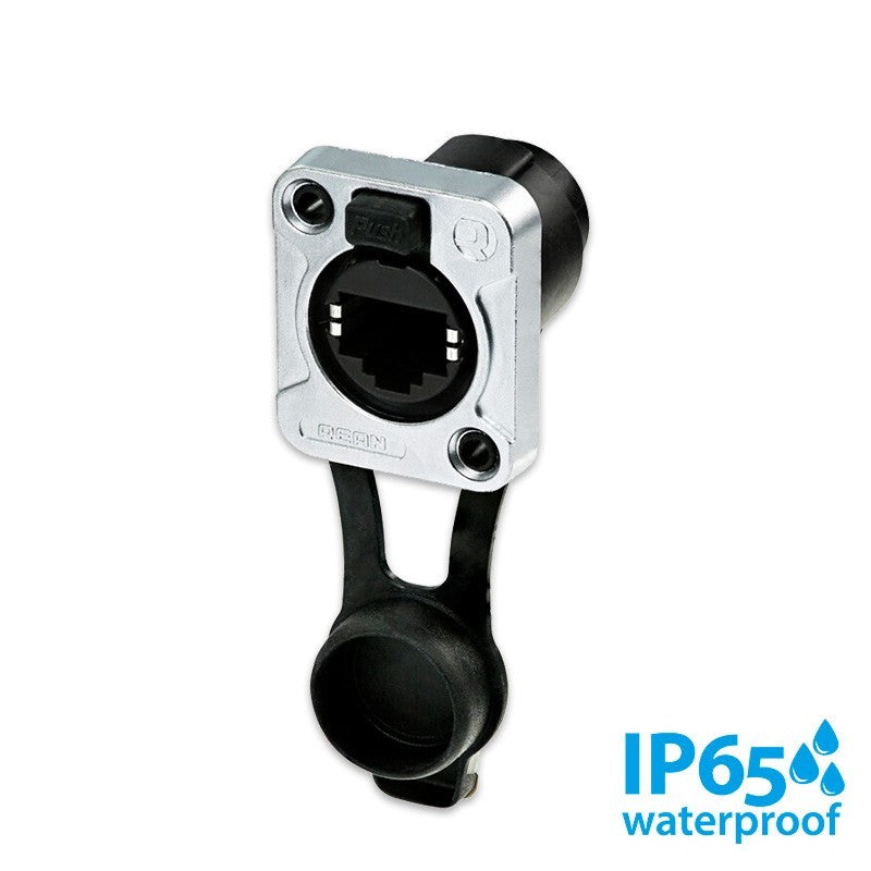 REAN RRE8F-Z-000-1 - Conector RJ45 Chasis IP65 Plata