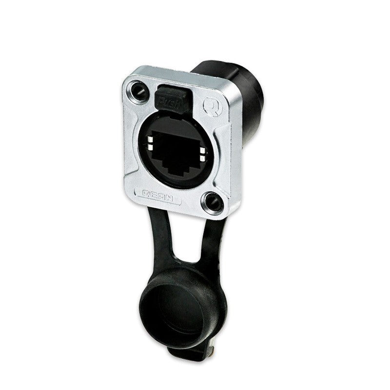 REAN RRE8F-Z-000-1 - Conector RJ45 Chasis IP65 Plata