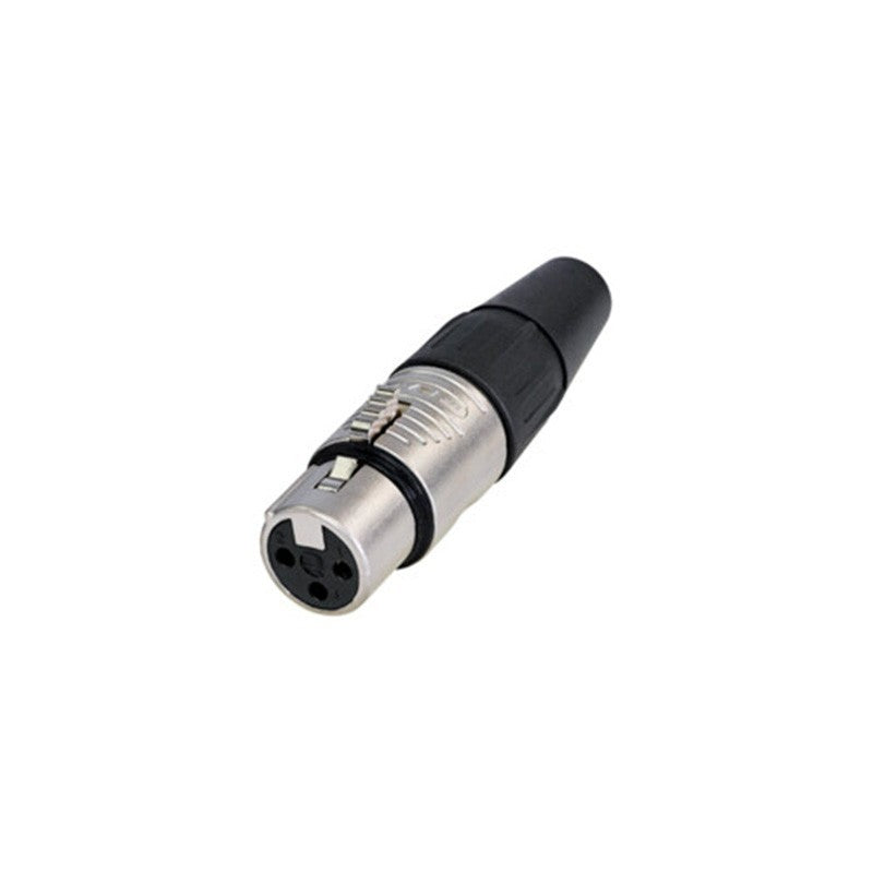 REAN RC3F - Conector XLR 3 Pin Hembra Plata