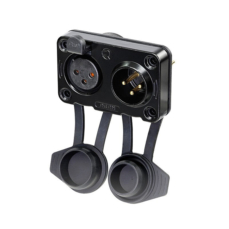 REAN RRX3MF-Z-012 - Conector Combinado XLR Macho/Hembra IP65
