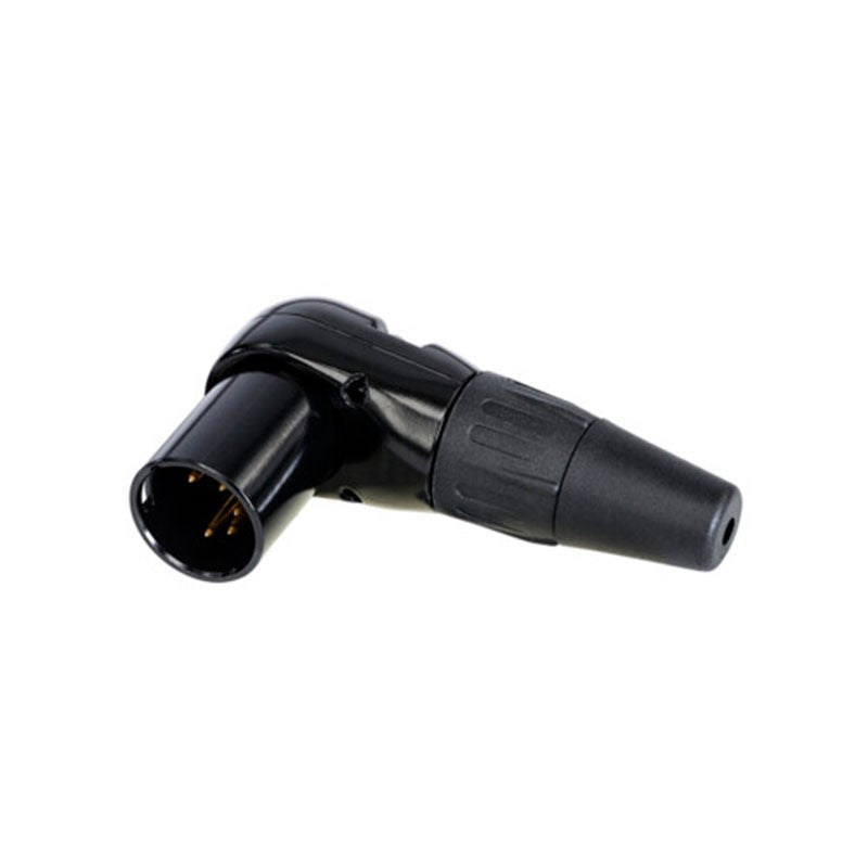 REAN RC5MR-BAG - Conector XLR Macho 5 Pines Acodado