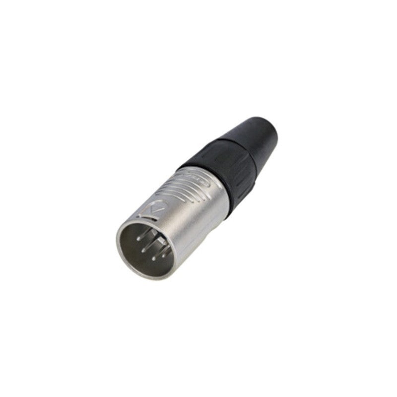 REAN RC5M - Conector XLR 5 pines macho plata
