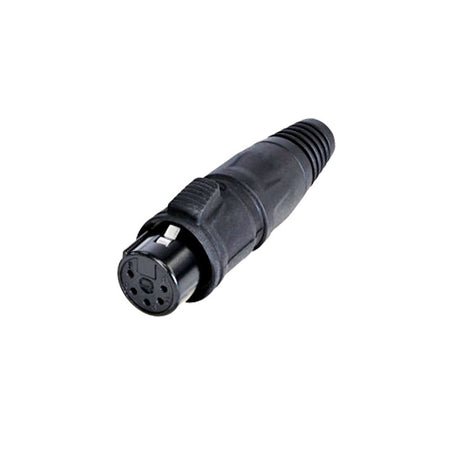 REAN RCX5F-Z-001-1 - Conector XLR Aéreo Hembra de 5 Pines IP65