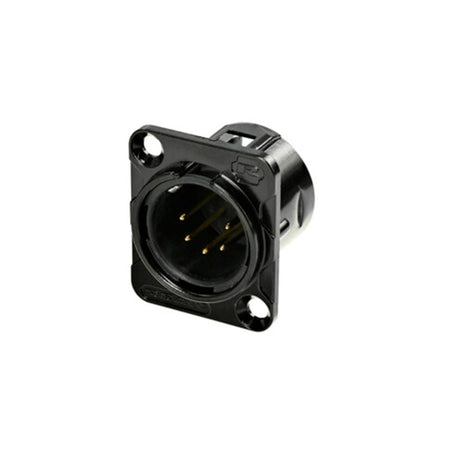 REAN RC5MDL-B - Conector XLR Macho Chasis 5 Pines