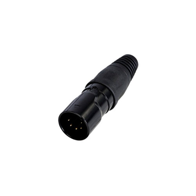 REAN RCX5M-Z-001-1 - Conector XLR 5 Pines Macho Aéreo IP65