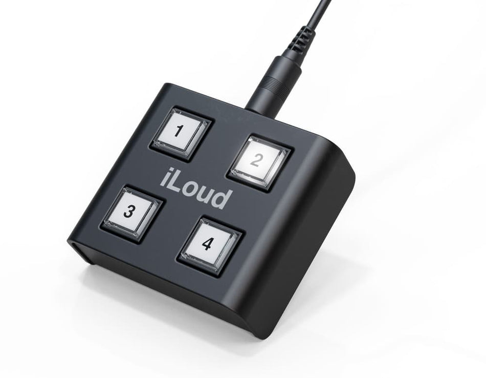 IK Multimedia iLoud Precision Remote Controller - Control remoto cableado para monitores iLoud Precision