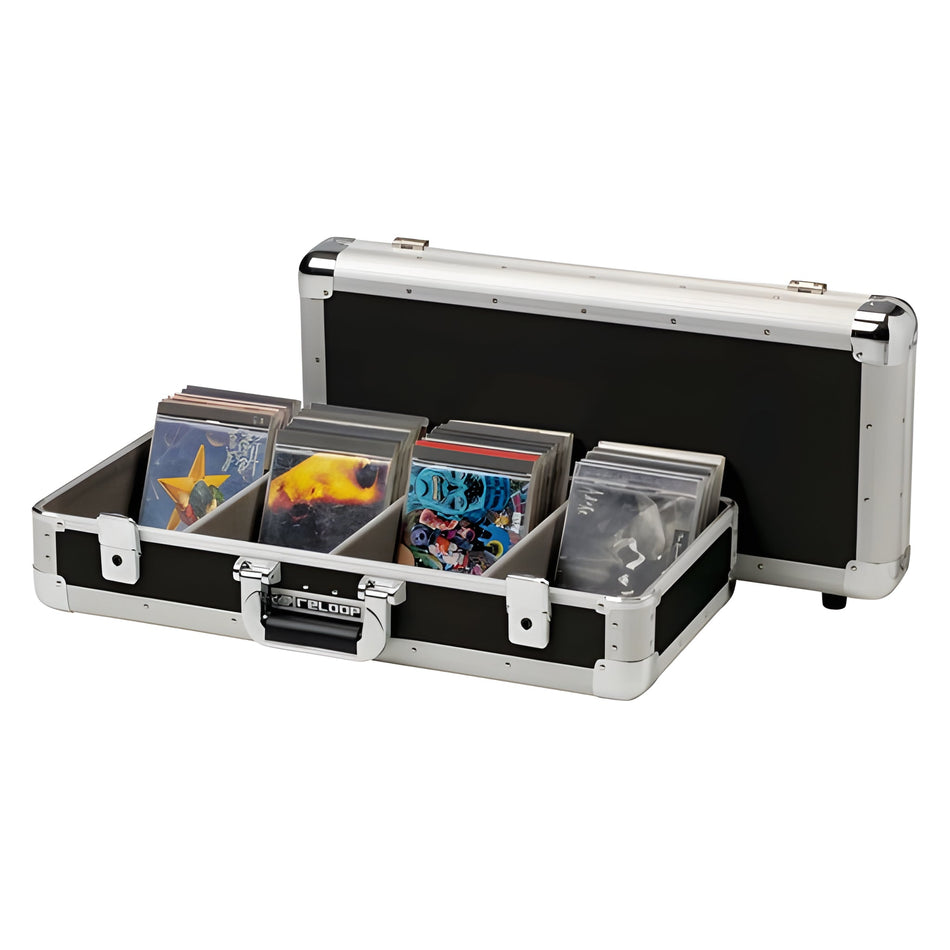 Reloop 100 CD CASE - Maletín para CD con espuma acolchada para su protección - Tempo Shop