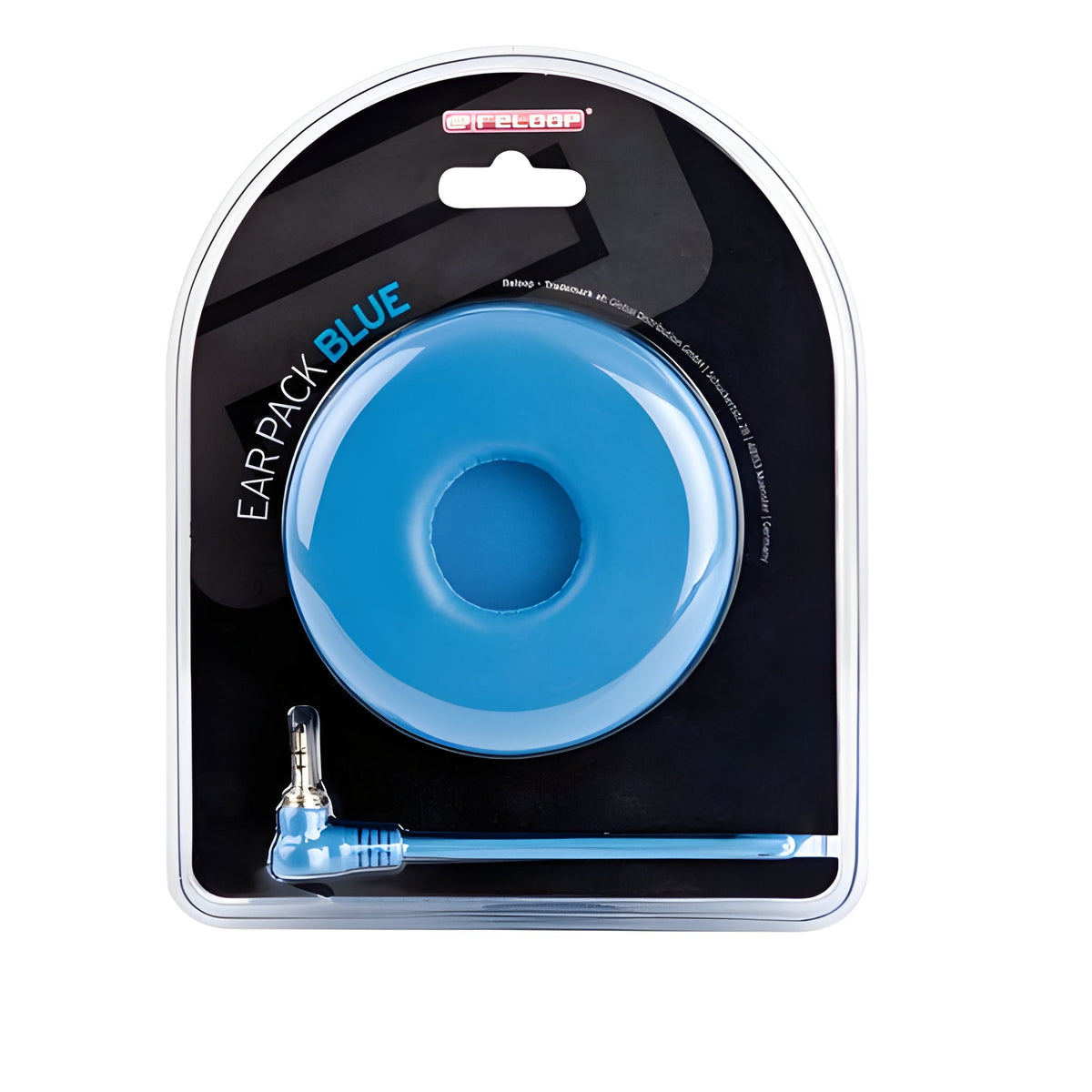 Reloop EAR PACK DELUXE - Cable helicoidal y par de almohadillas. Azul - Tempo Shop