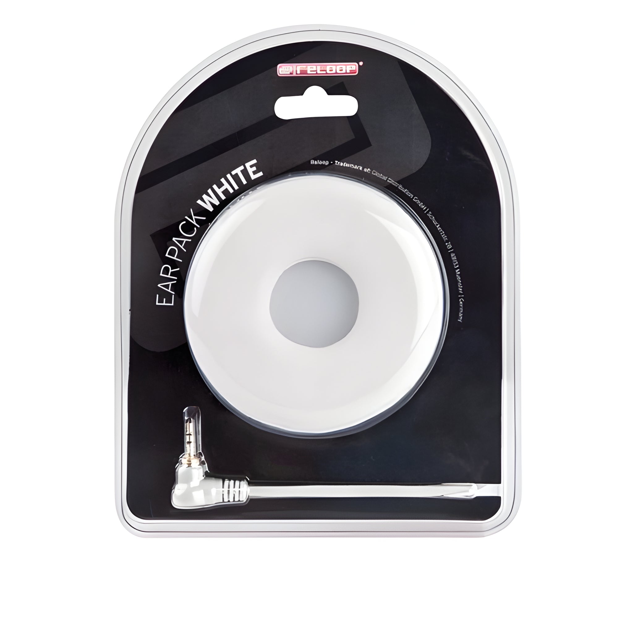 Reloop EAR PACK DELUXE - Cable helicoidal y par de almohadillas. Blanco - Tempo Shop