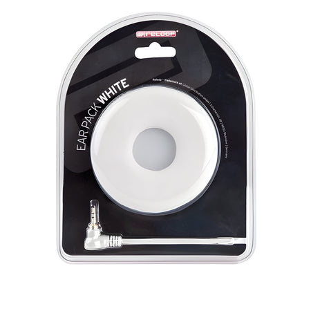 Reloop EAR PACK DELUXE - Cable helicoidal y par de almohadillas. Blanco - Tempo Shop