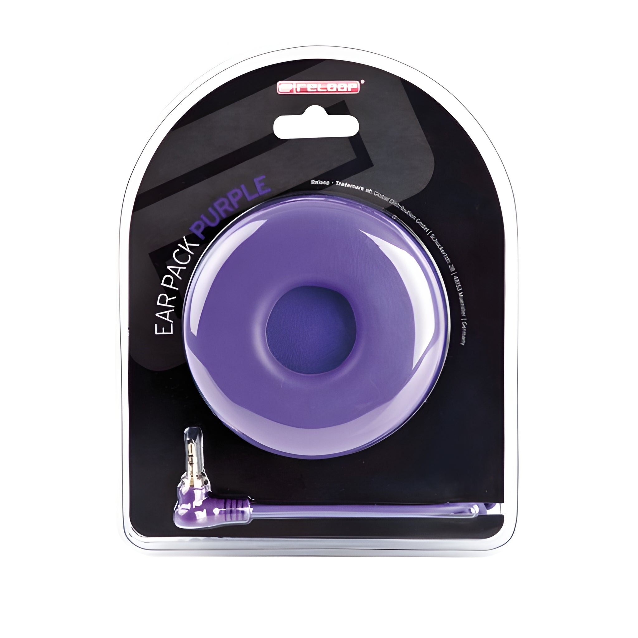 Reloop EAR PACK DELUXE - Cable helicoidal y par de almohadillas. Morado - Tempo Shop