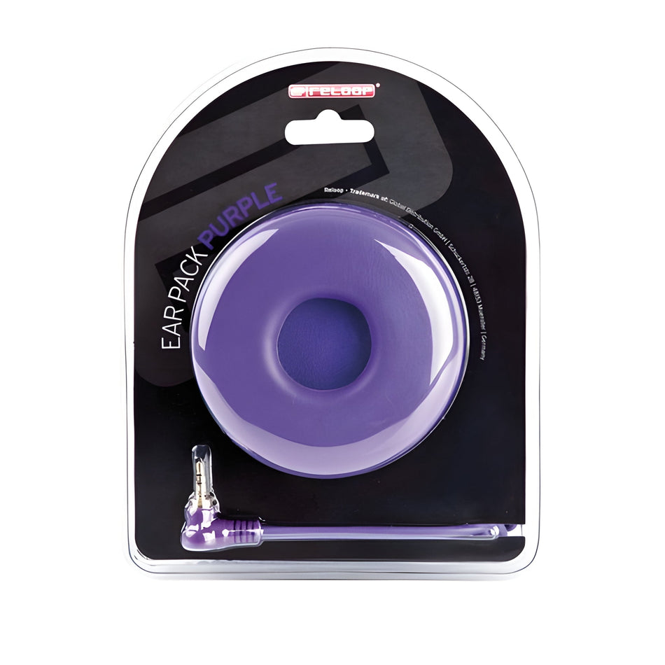 Reloop EAR PACK DELUXE - Cable helicoidal y par de almohadillas. Morado - Tempo Shop