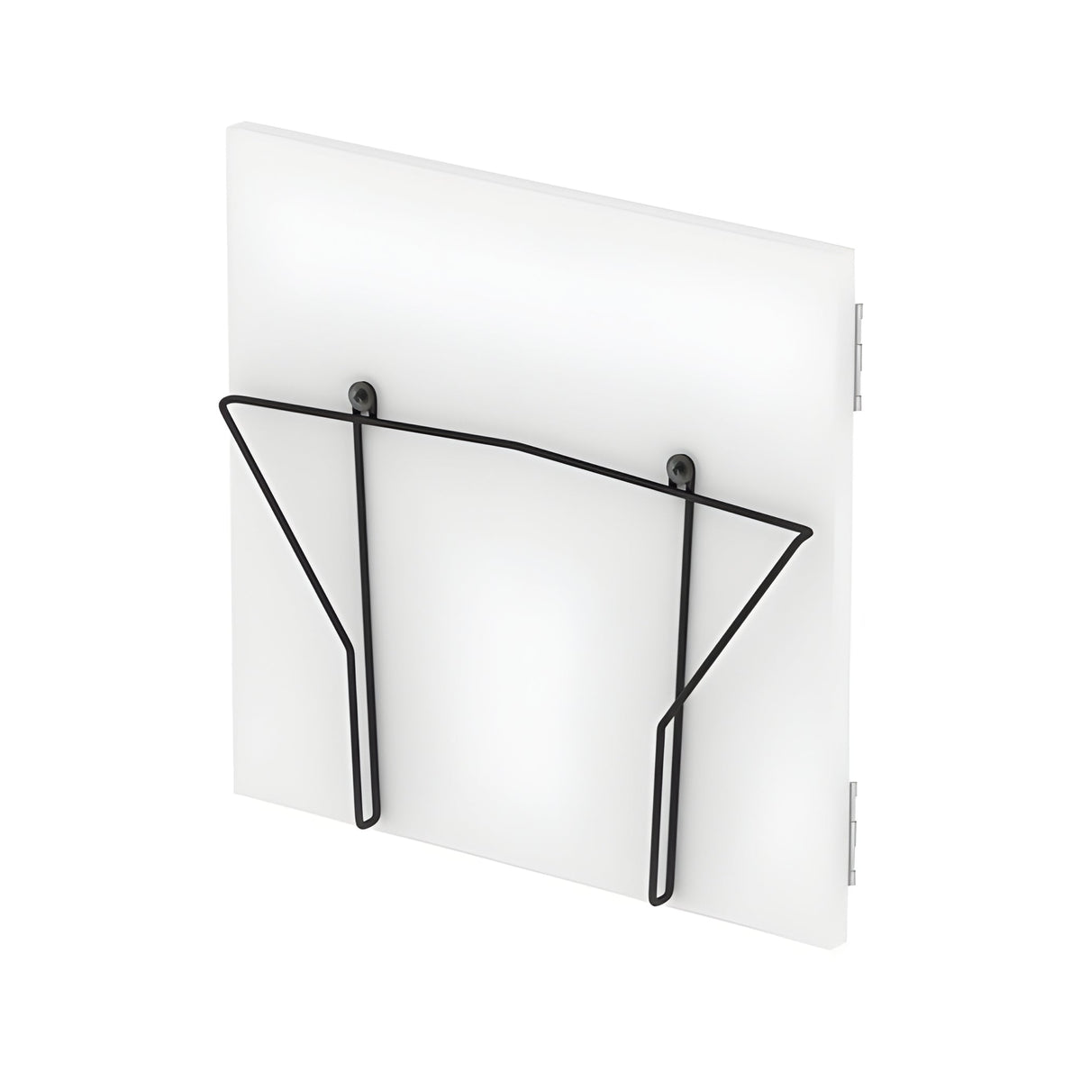 Reloop GLORIOUS RECORD BOX DISPLAY DOOR WHITE - Puerta para Record Box con soporte integrado para un disco de 12''. Blanco - Tempo Shop