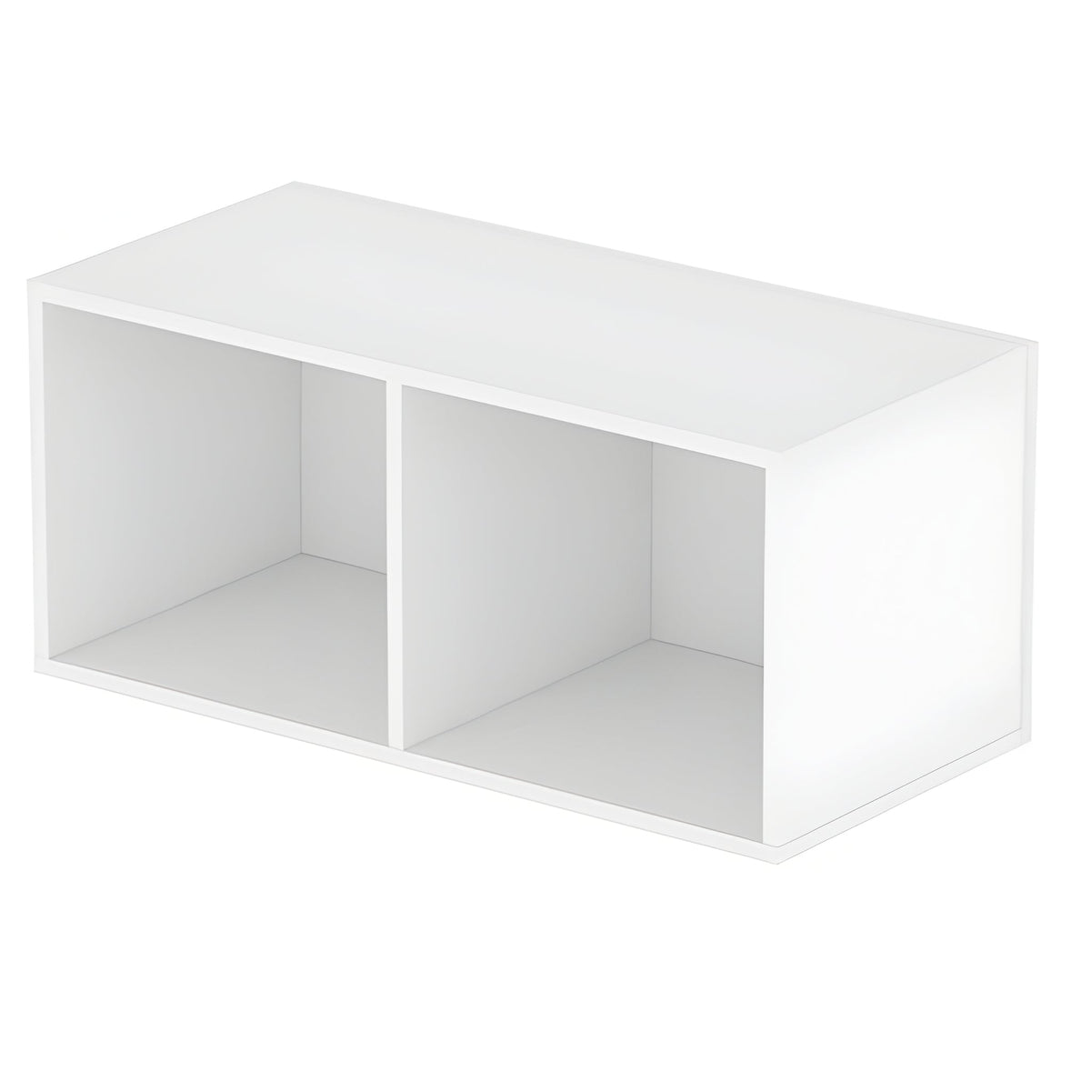 Reloop GLORIOUS RECORD BOX WHITE 230 - Sistema de almacenamiento sencillo y sólido para hasta 230 discos de 12''. Blanco - Tempo Shop