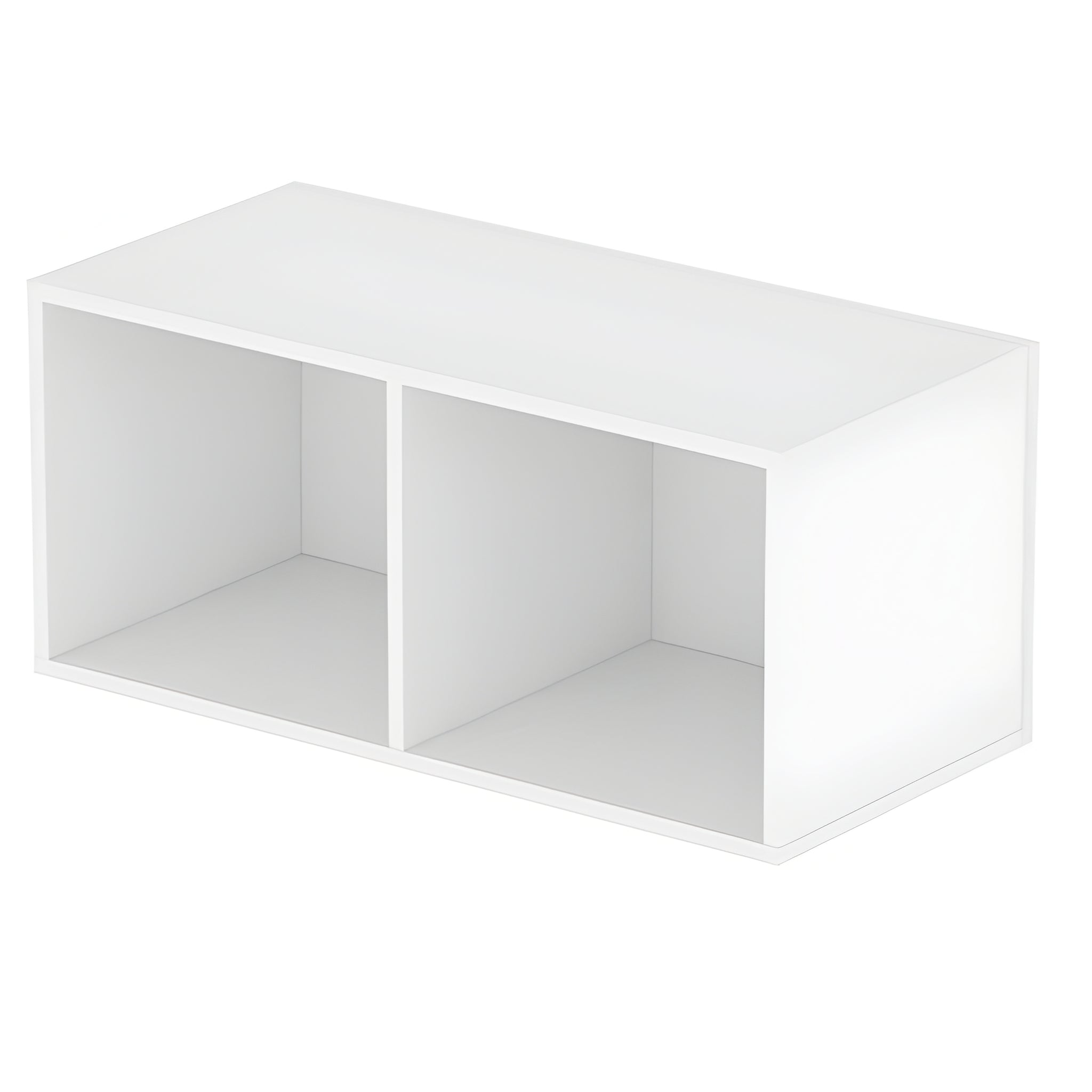 Reloop GLORIOUS RECORD BOX WHITE 230 - Sistema de almacenamiento sencillo y sólido para hasta 230 discos de 12''. Blanco - Tempo Shop