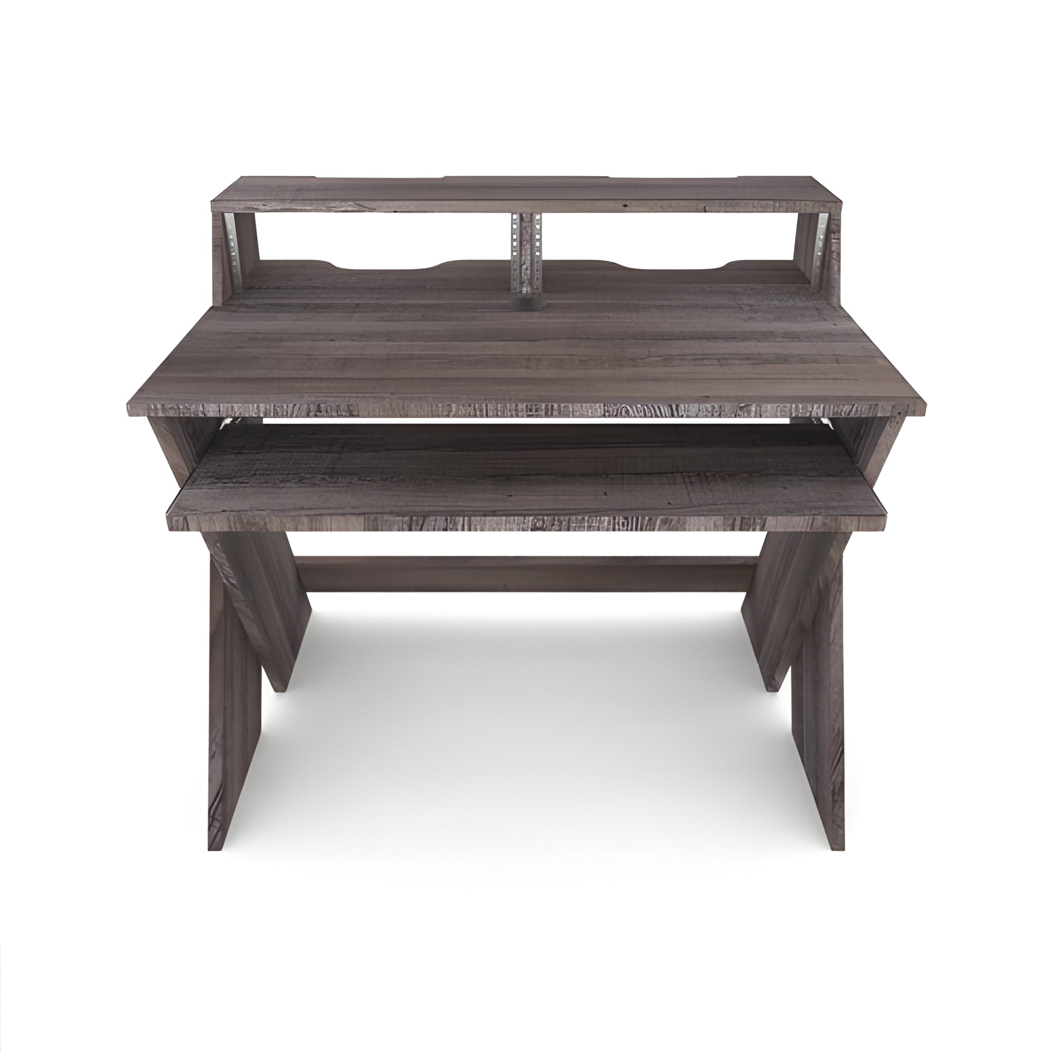 Reloop GLORIOUS SOUND DESK COMPACT WALNUT - Estación de trabajo de estudio profesional compacta. Nogal - Tempo Shop