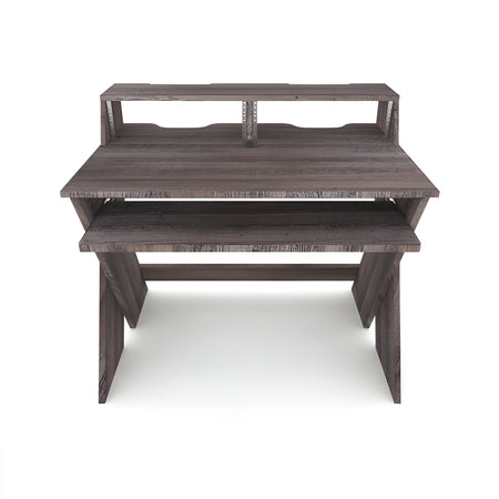 Reloop GLORIOUS SOUND DESK COMPACT WALNUT - Estación de trabajo de estudio profesional compacta. Nogal - Tempo Shop