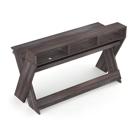 Reloop GLORIOUS SOUND DESK PRO WALNUT - Estación de trabajo de estudio profesional. Nogal - Tempo Shop