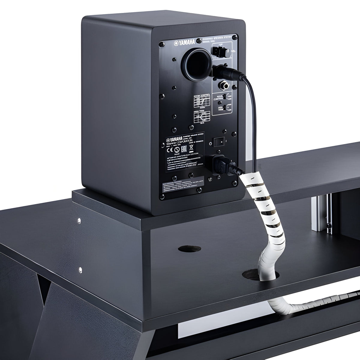 Reloop GLORIOUS SOUND DESK PRO WALNUT - Estación de trabajo de estudio profesional. Nogal - Tempo Shop