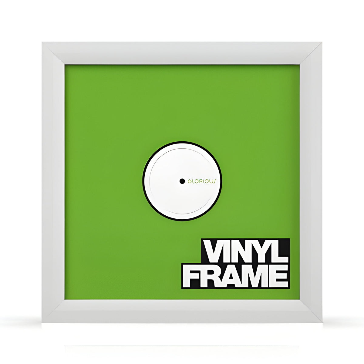 Reloop GLORIOUS VINYL FRAME SET WHITE - 3x marcos de madera para vinilo 12". Blanco - Tempo Shop