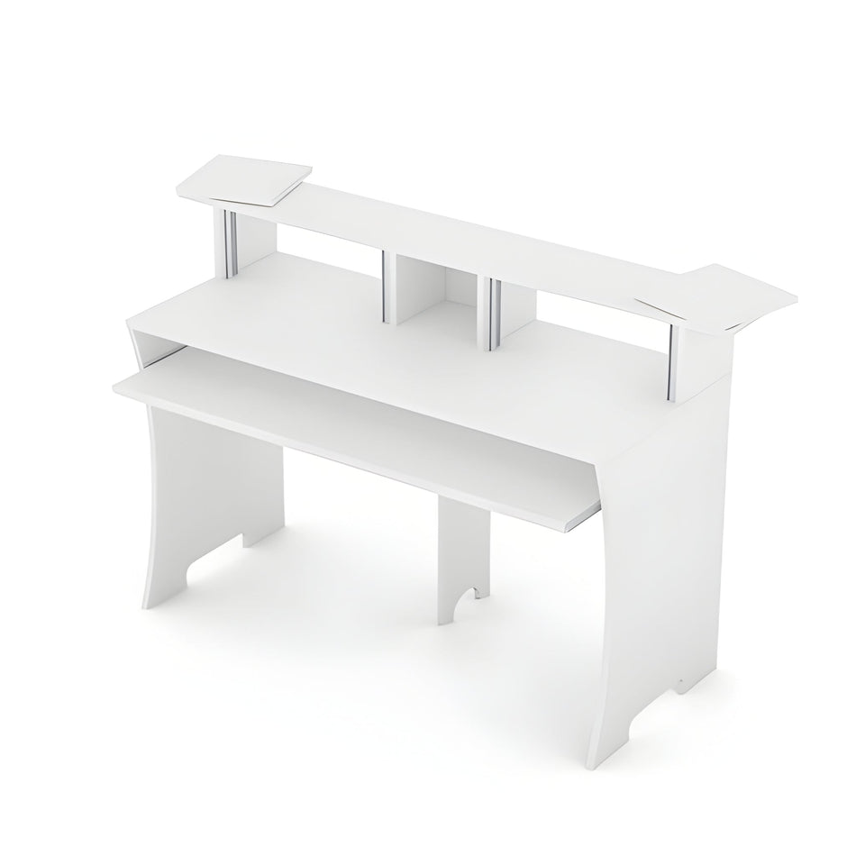 Reloop GLORIOUS WORKBENCH WHITE - Estación de trabajo para estudio. Blanco - Tempo Shop