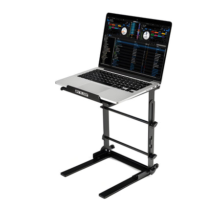 Reloop LAPTOP STAND FLEX V.2 - Soporte plegable y ajustable verticalmente, fácilmente transportable - Tempo Shop