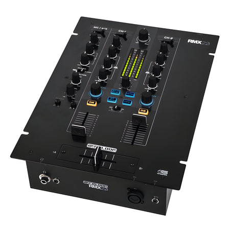 Reloop RMX - 22I - Mezclador de DJ de 2 canales + 1 (para mic o auxiliar con entrada frontal) - Tempo Shop