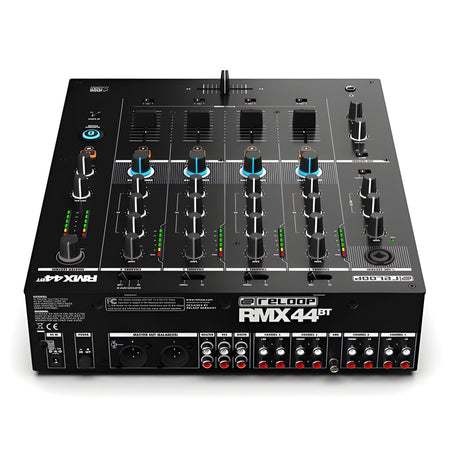 Reloop RMX - 44 BT - Mezclador de DJ premium de 4 + 1 canales - Tempo Shop