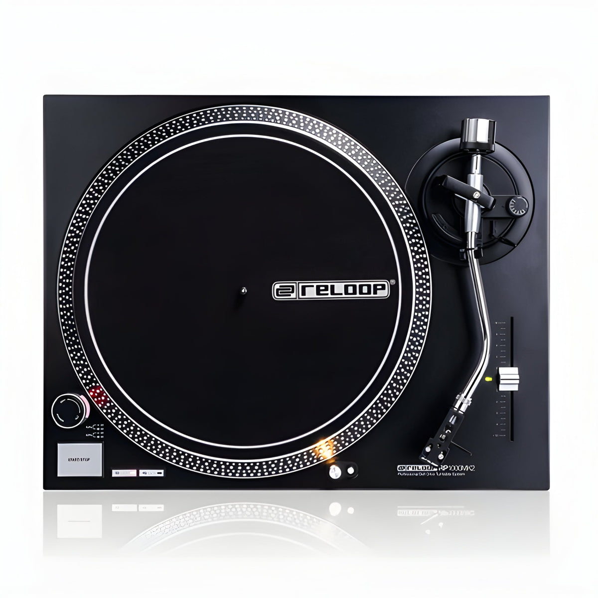 Reloop RP - 1000 MK2 - Plato tocadiscos para DJ con accionamiento por correas y motor de alta potencia - Tempo Shop