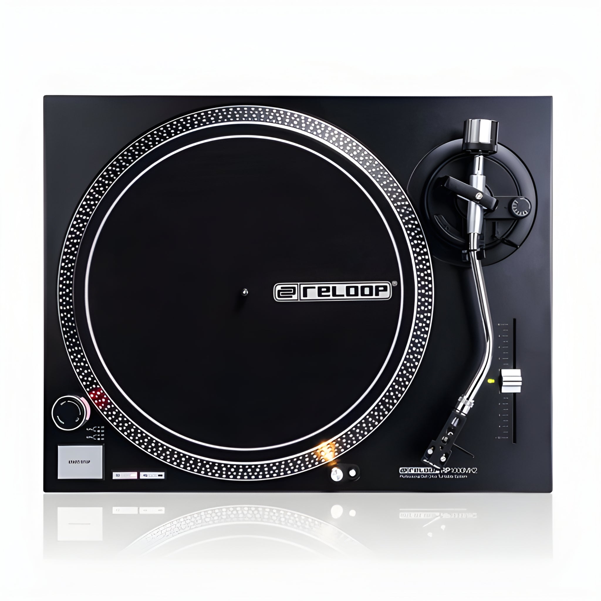 Reloop RP - 1000 MK2 - Plato tocadiscos para DJ con accionamiento por correas y motor de alta potencia - Tempo Shop