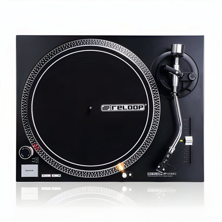 Reloop RP - 1000 MK2 - Plato tocadiscos para DJ con accionamiento por correas y motor de alta potencia - Tempo Shop