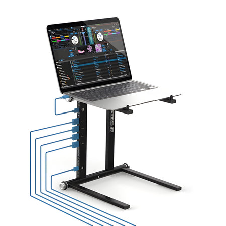 Reloop STAND HUB - Soporte para laptop o controladora con HUB USB - Tempo Shop