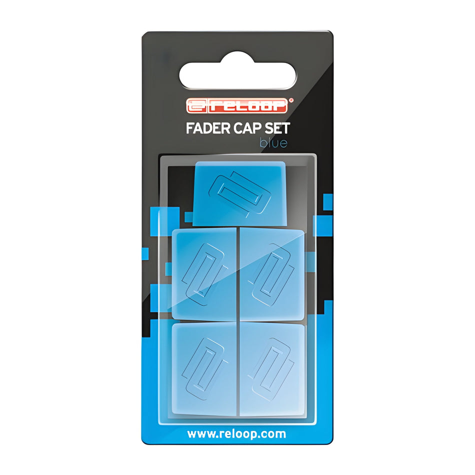 Reloop TAPA FADER AZUL - Pack de 8 tapas para fader. Azul - Tempo Shop