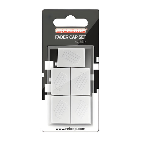 Reloop TAPA FADER BLANCO - Pack de 8 tapas para fader. Blanco - Tempo Shop