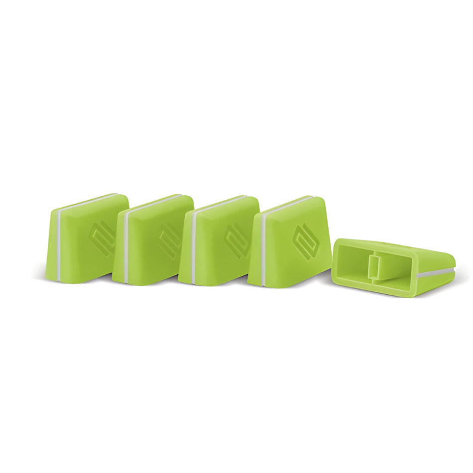 Reloop TAPA FADER VERDE - Pack de 8 tapas para fader. Verde - Tempo Shop