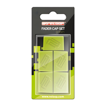 Reloop TAPA FADER VERDE - Pack de 8 tapas para fader. Verde - Tempo Shop