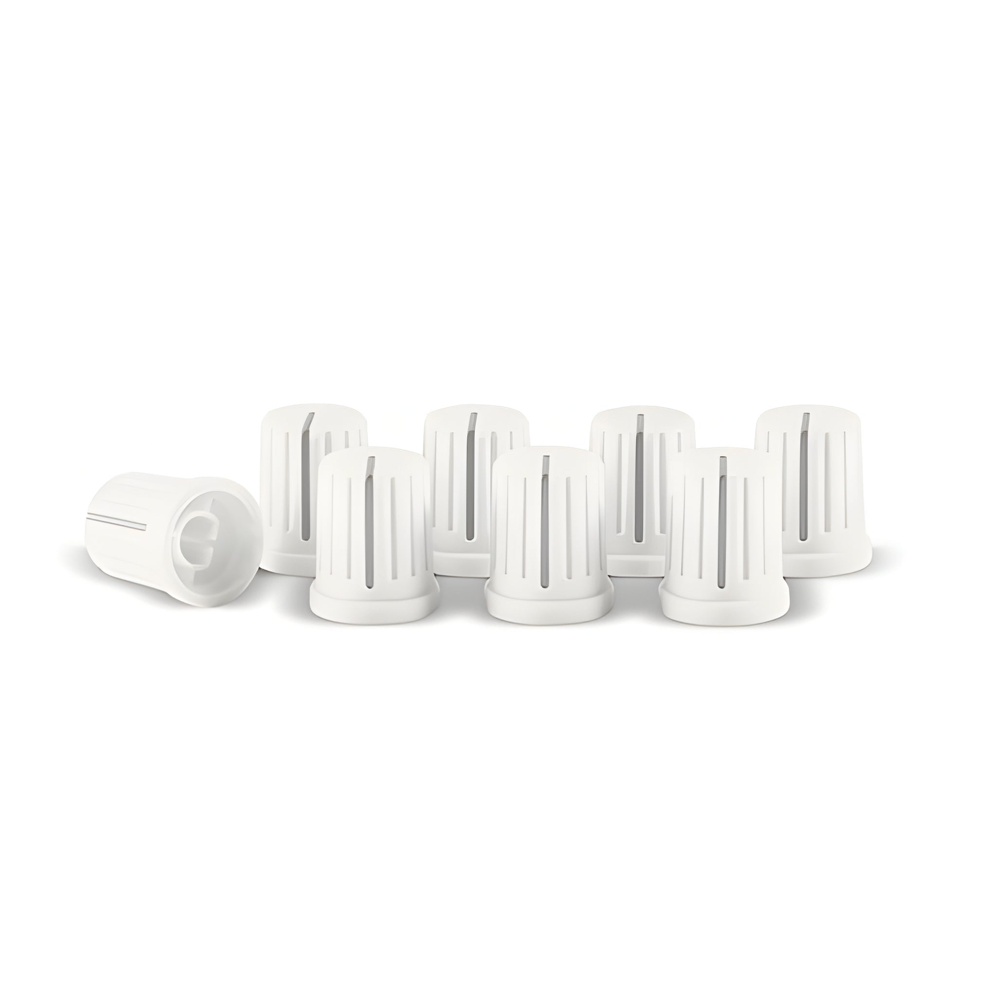 Reloop TAPA POTENCIÓMETRO BLANCO - Pack de 8 tapas para potenciómetro. Blanco - Tempo Shop