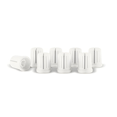 Reloop TAPA POTENCIÓMETRO BLANCO - Pack de 8 tapas para potenciómetro. Blanco - Tempo Shop
