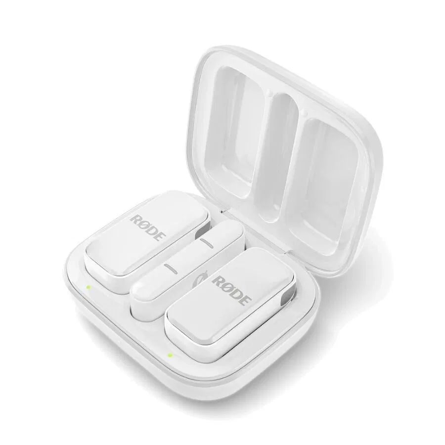 RØDE Wireless Micro USB-C Blanco - Micrófono inalámbrico ultra compacto para smartphone