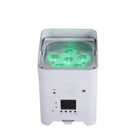 SAILWIN A6V6BW – Foco LED Inalámbrico 6x18W RGBW + UV + Ámbar - Tempo Shop