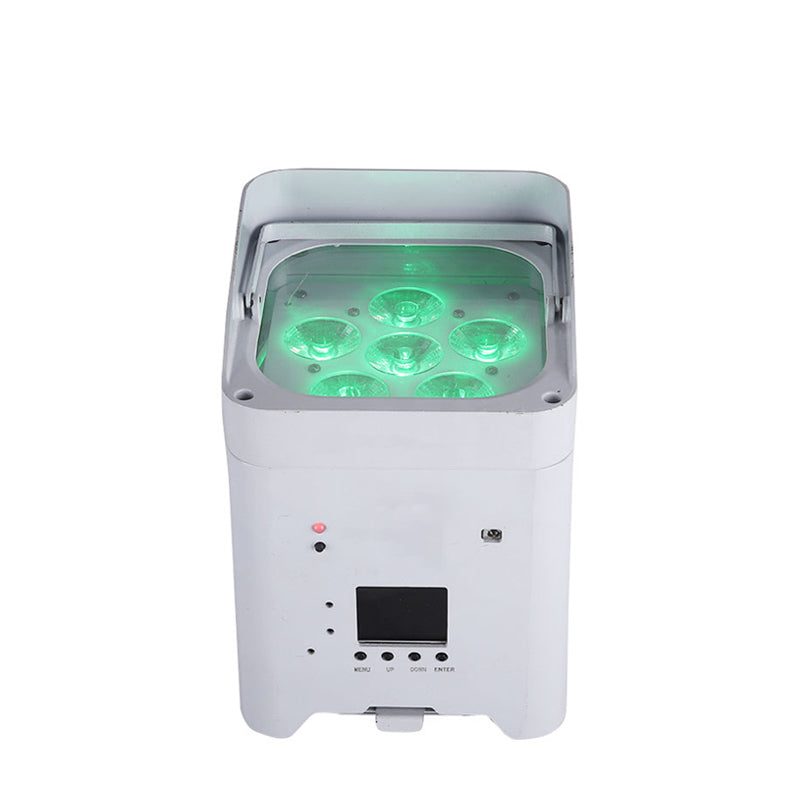 SAILWIN A6V6BW – Foco LED Inalámbrico 6x18W RGBW + UV + Ámbar - Tempo Shop