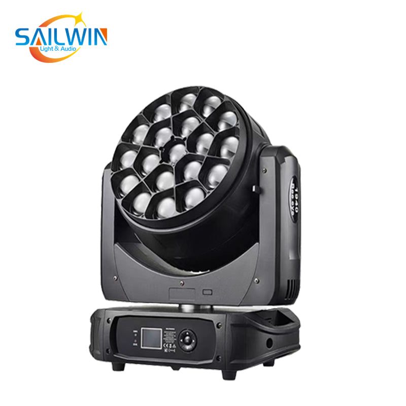 SAILWIN SW-B1940 - Cabeza móvil LED RGBW de 19 x 40 W con zoom - imagen 2