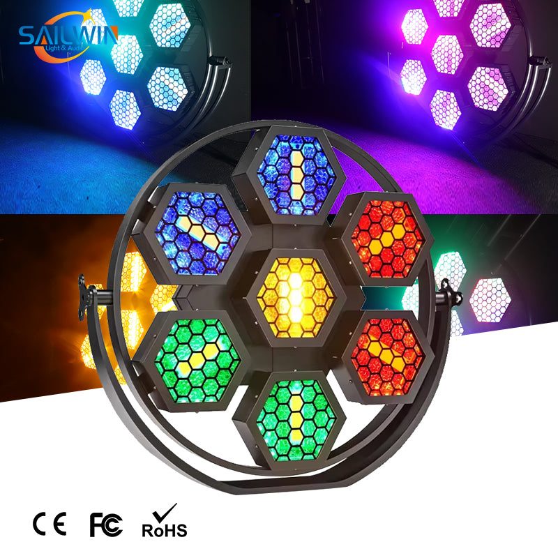 SAILWIN 7X60W Round COB Pixel Background Light - Efecto de fondo circular - imagen 6