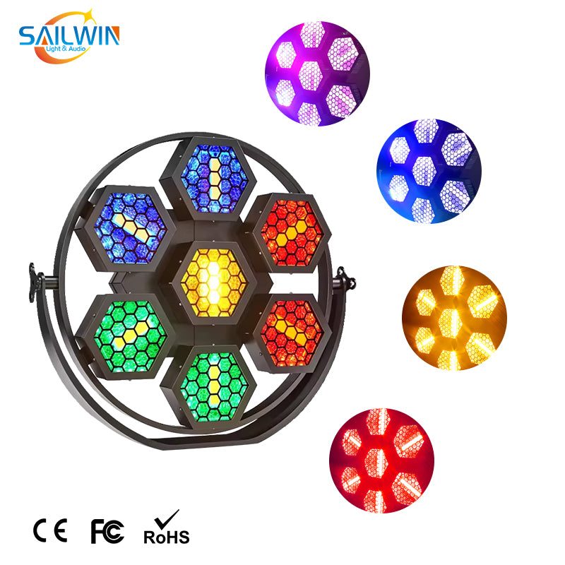 SAILWIN 7X60W Round COB Pixel Background Light - Efecto de fondo circular - imagen 7