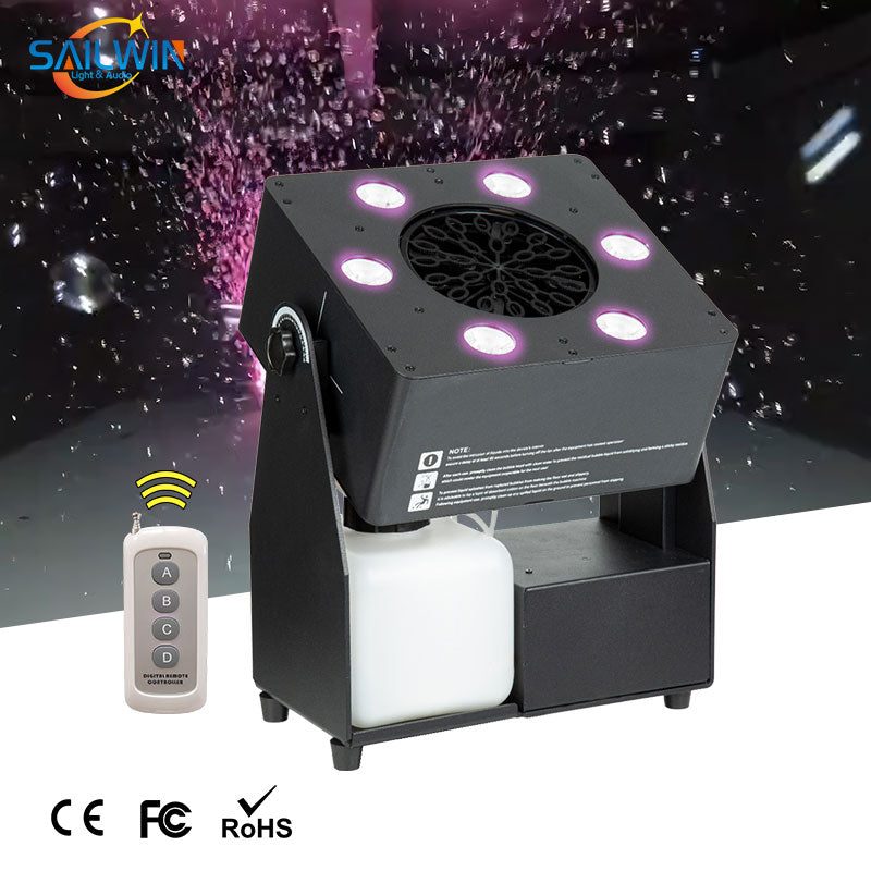 SAILWIN SW-B90 - Máquina de burbujas LED negra - imagen 2