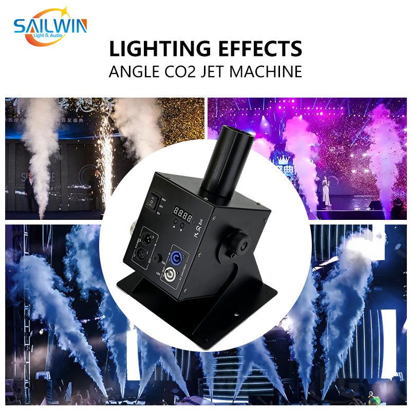 SAILWIN SW-C10 - Cañón de CO₂ orientable con control DMX - imagen 5