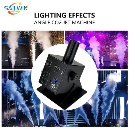 SAILWIN SW-C10 - Cañón de CO₂ orientable con control DMX - imagen 5